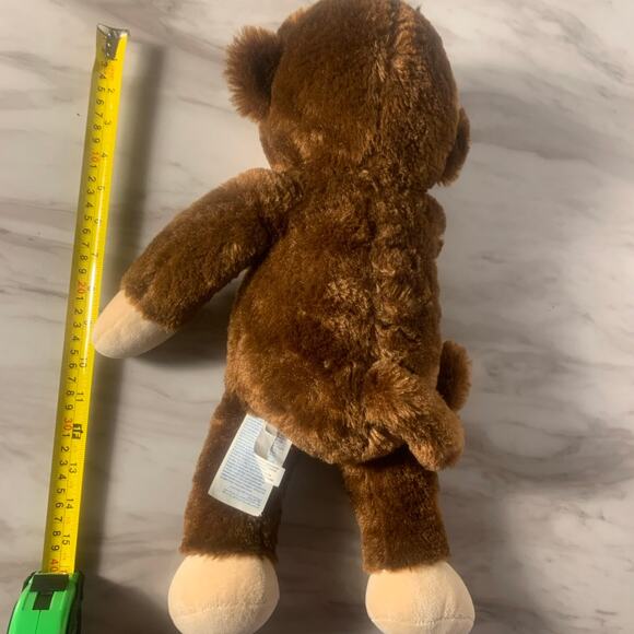 Build A Bear B.A.B Workshop Plush Brown & Tan Monkey 18" Stuffed Animal Toy GUC - Picture 4 of 6